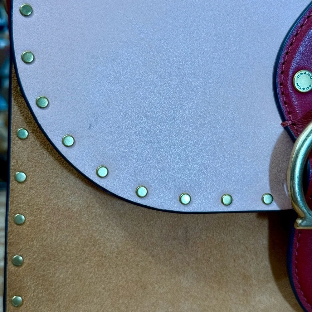 COACH Color block Beat Bag - Picture 15 of 15